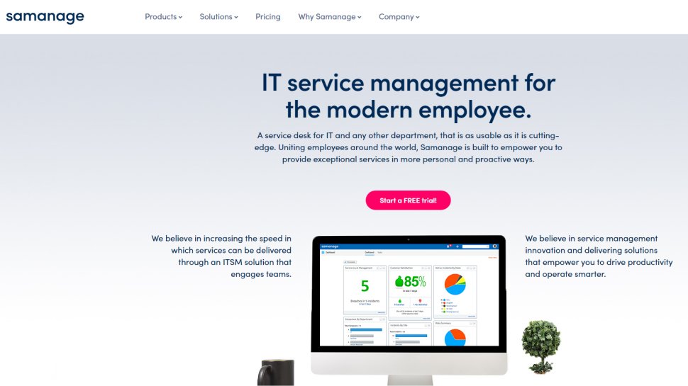 Samanage - Software to address the lifecycle of IT problems