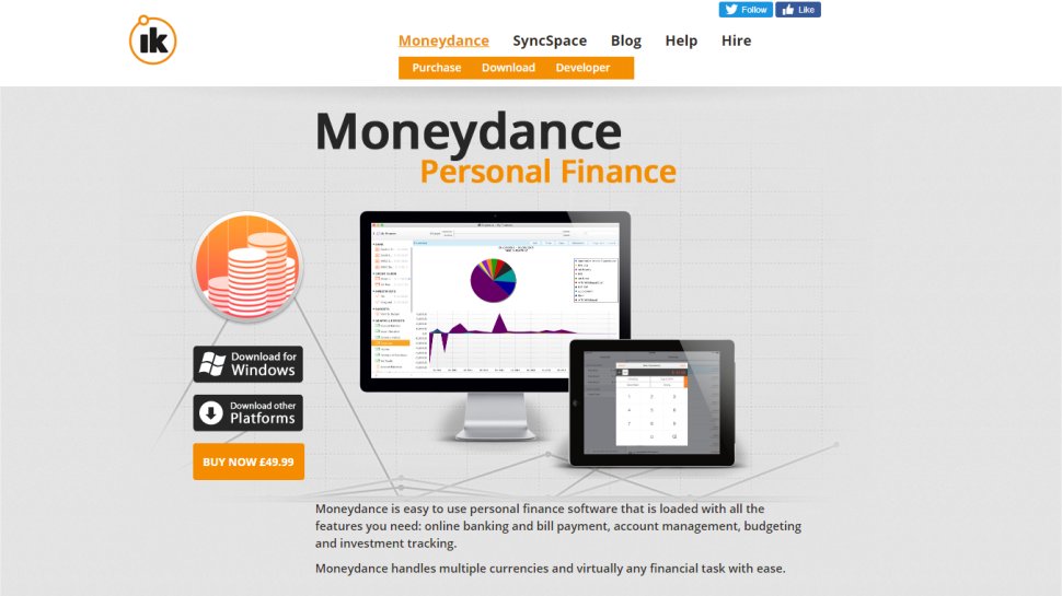 MoneyDance - Money management made easy with a simple interface
