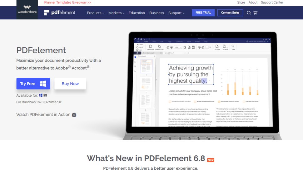 PDFelement Pro - A solid offering with decent platform support