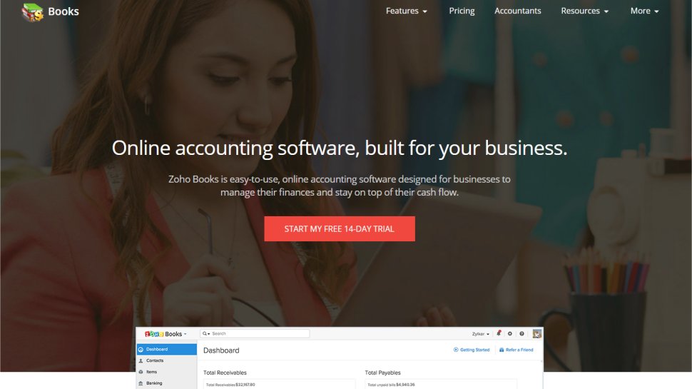Zoho Books - A simple solution for the self-employed and small businesses